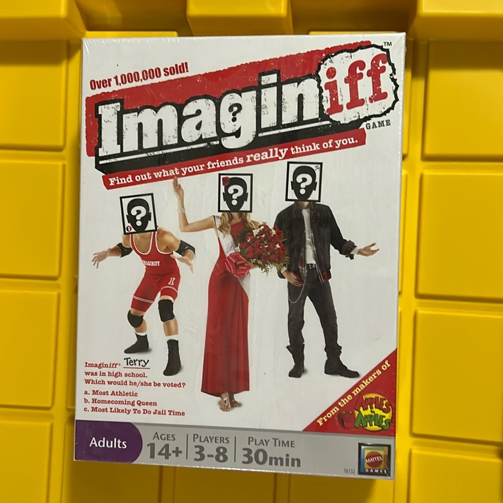 New IMAGIN-IFF Board Game - Find Out What your Friends Really Think Of You